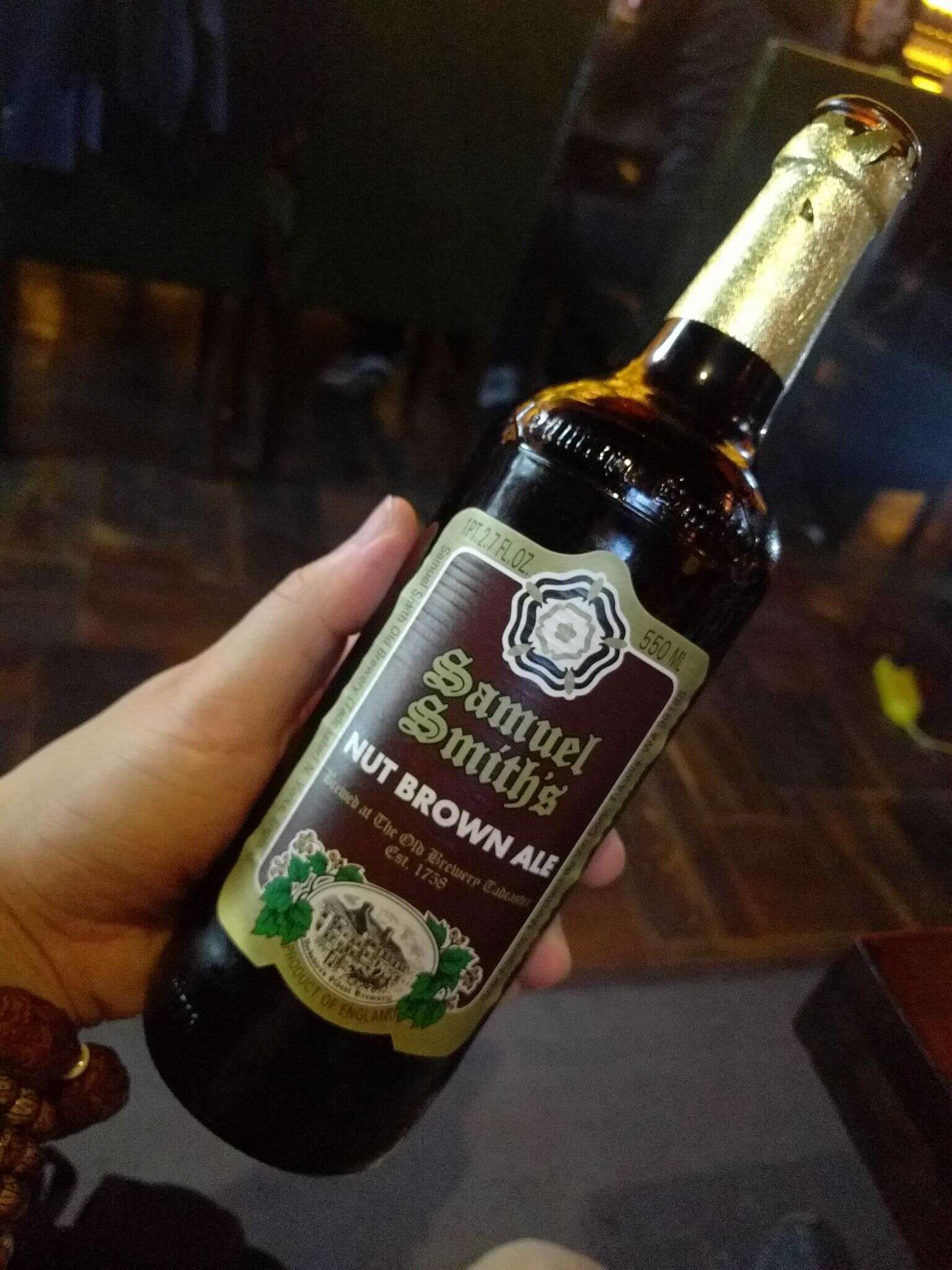 Samuel Smiths Nut Brown Ale 20161116 201210